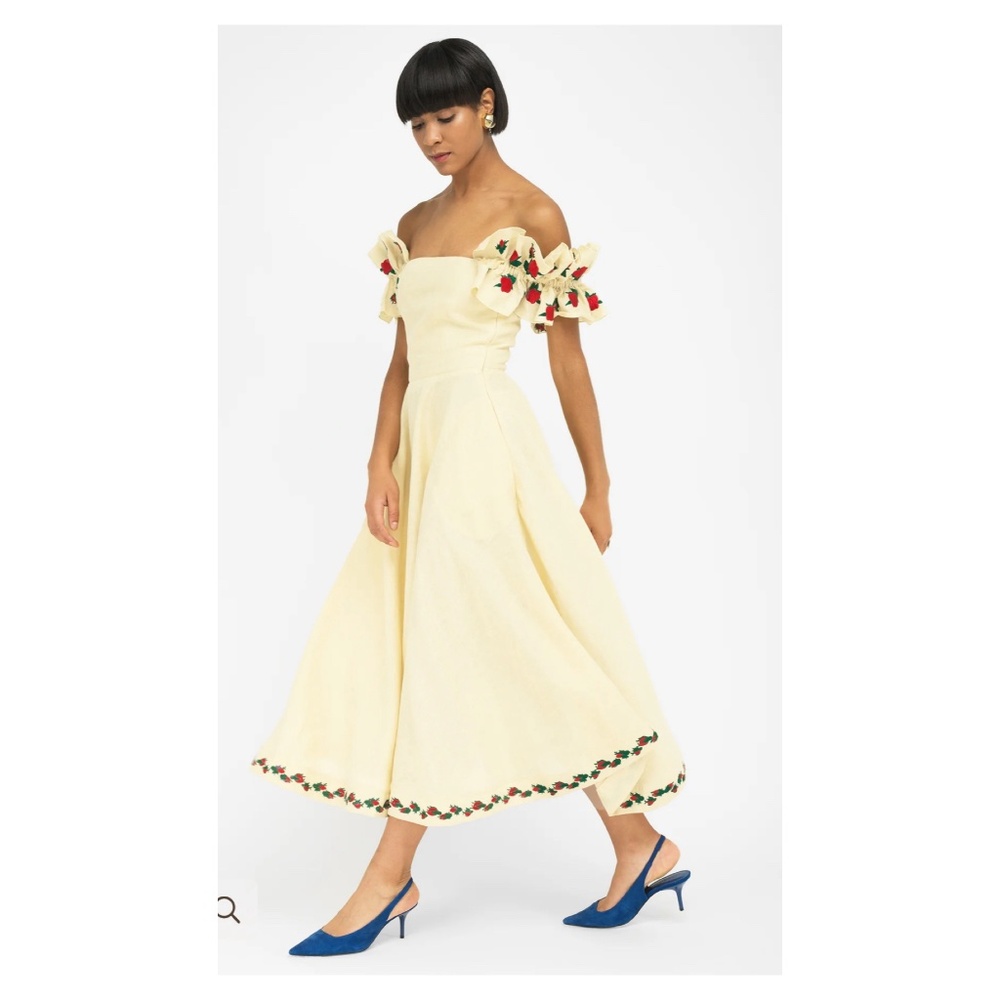 WHITE* FANM MON ALANYA dress